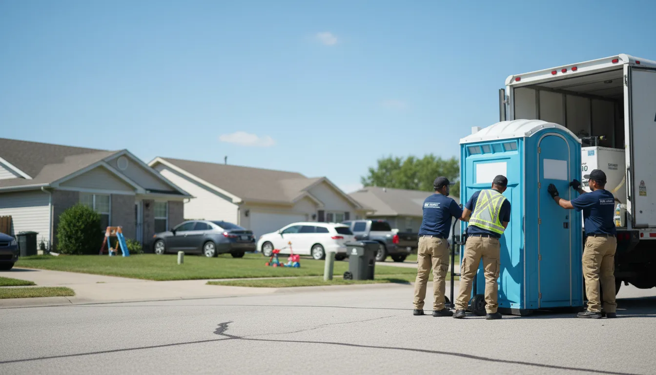 Standard Porta Potty Rentals in Riverview, MI near me